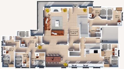 First Floor Shared-Standard floor plan